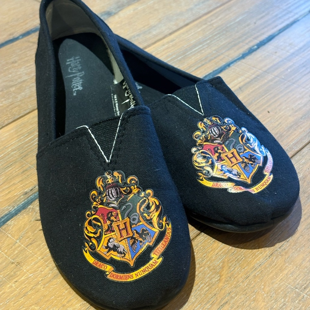 Black Hogwarts Women’s or Kids Shoes - Size 5/6